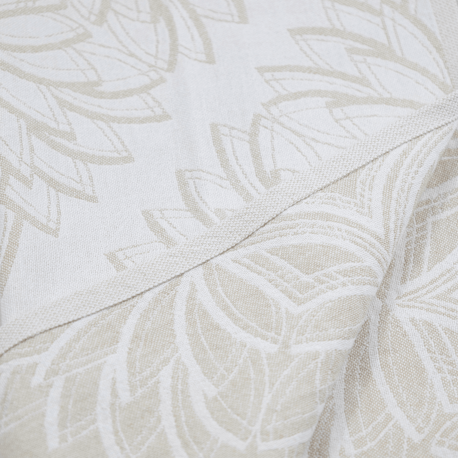 Turkish Towel | Hand Towel | Oat + White