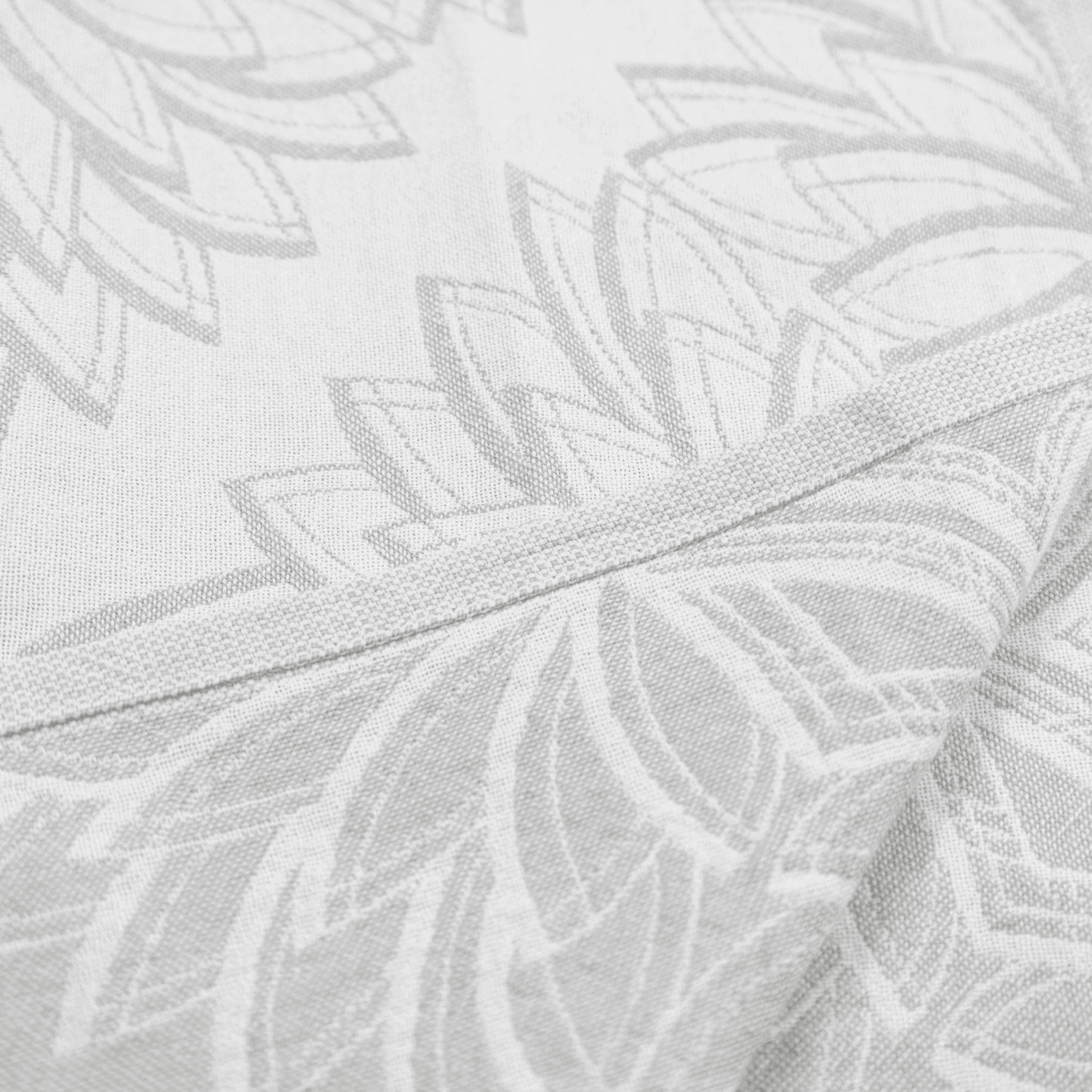 Turkish Towel | Hand Towel | Grey + White