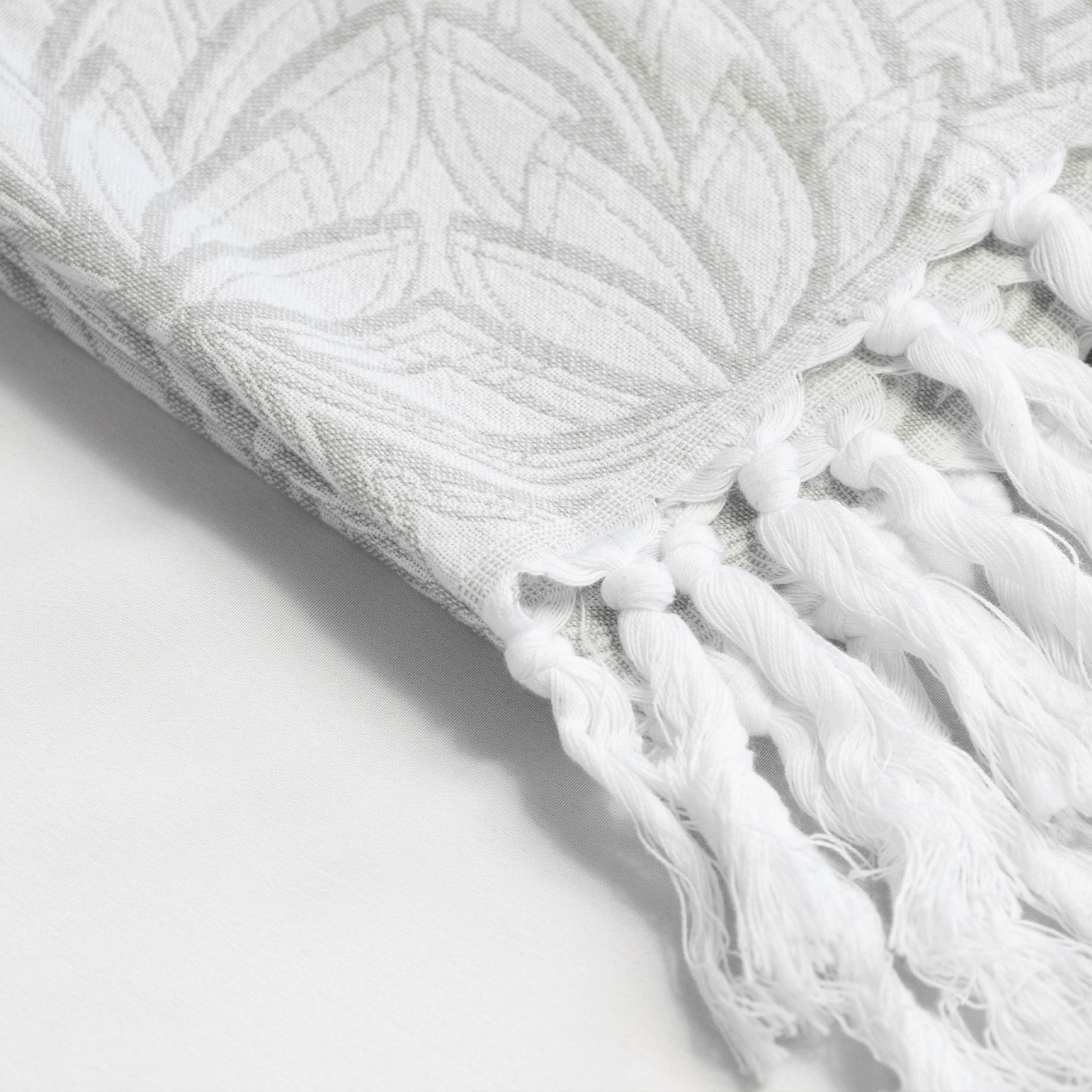 Turkish Towel | Single Set | Grey + White