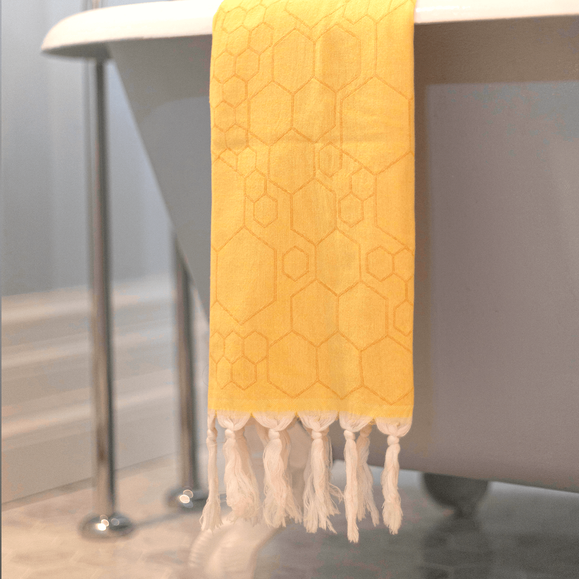 Turkish Towel | Single Set | Yellow + Orange