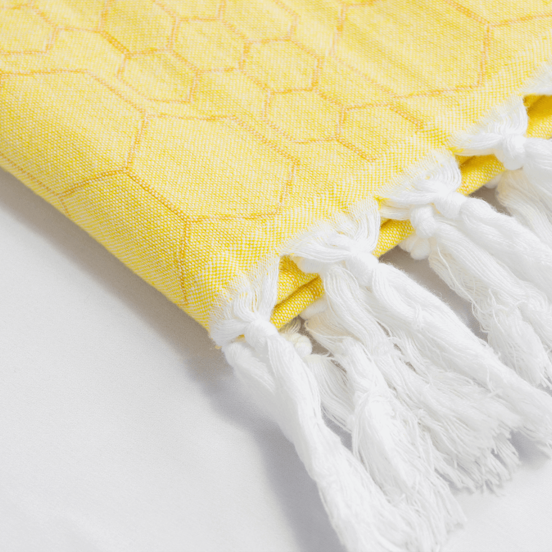 Turkish Towel | Hand Towel | Yellow + Orange