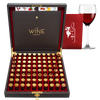 Sommelier Wine Aroma Kit - The Nosing Kit by The Wine Savant - Master Connoisseur Smelling Kit to Train Your Nose - 80 Fragrance Training Kit for Wine Lovers, Wine Game Gifts for Holiday, Him, Her
