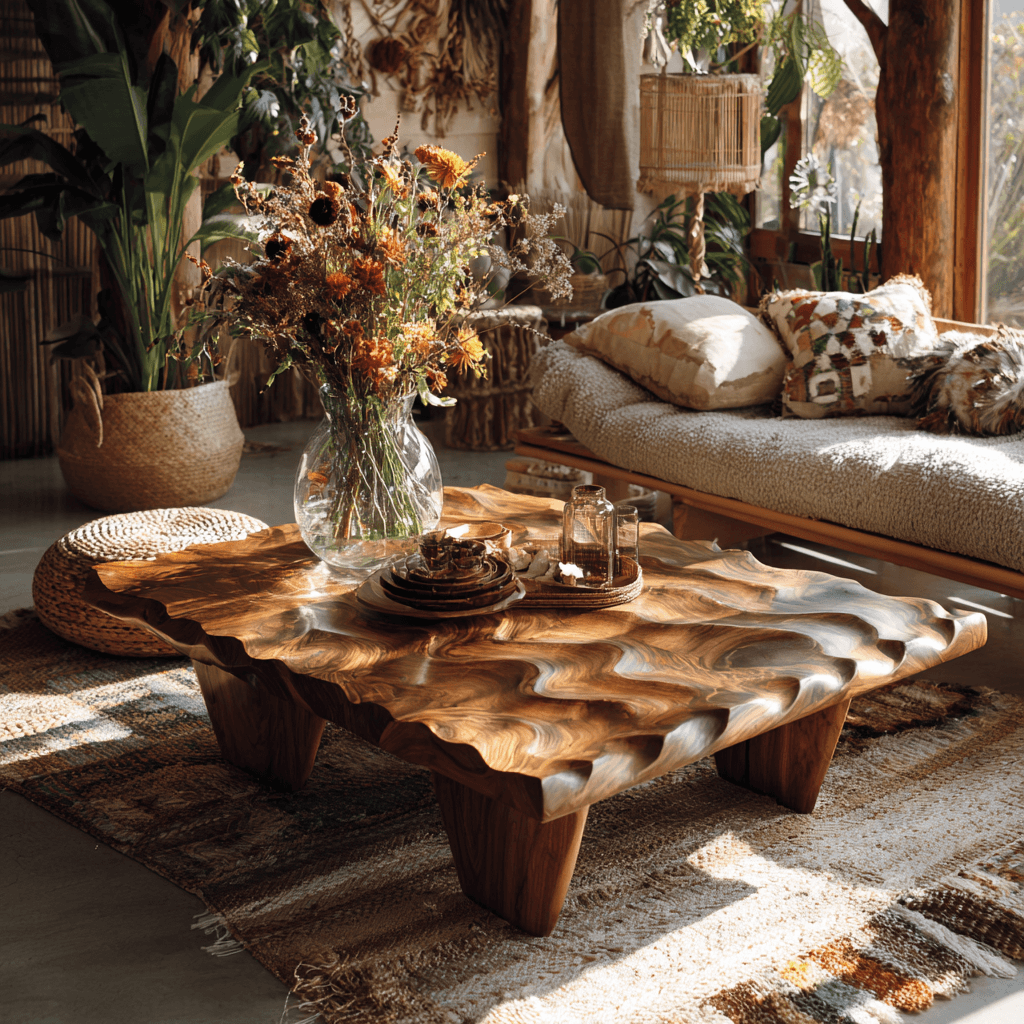 Soren Tide Solid Wood Coffee Table