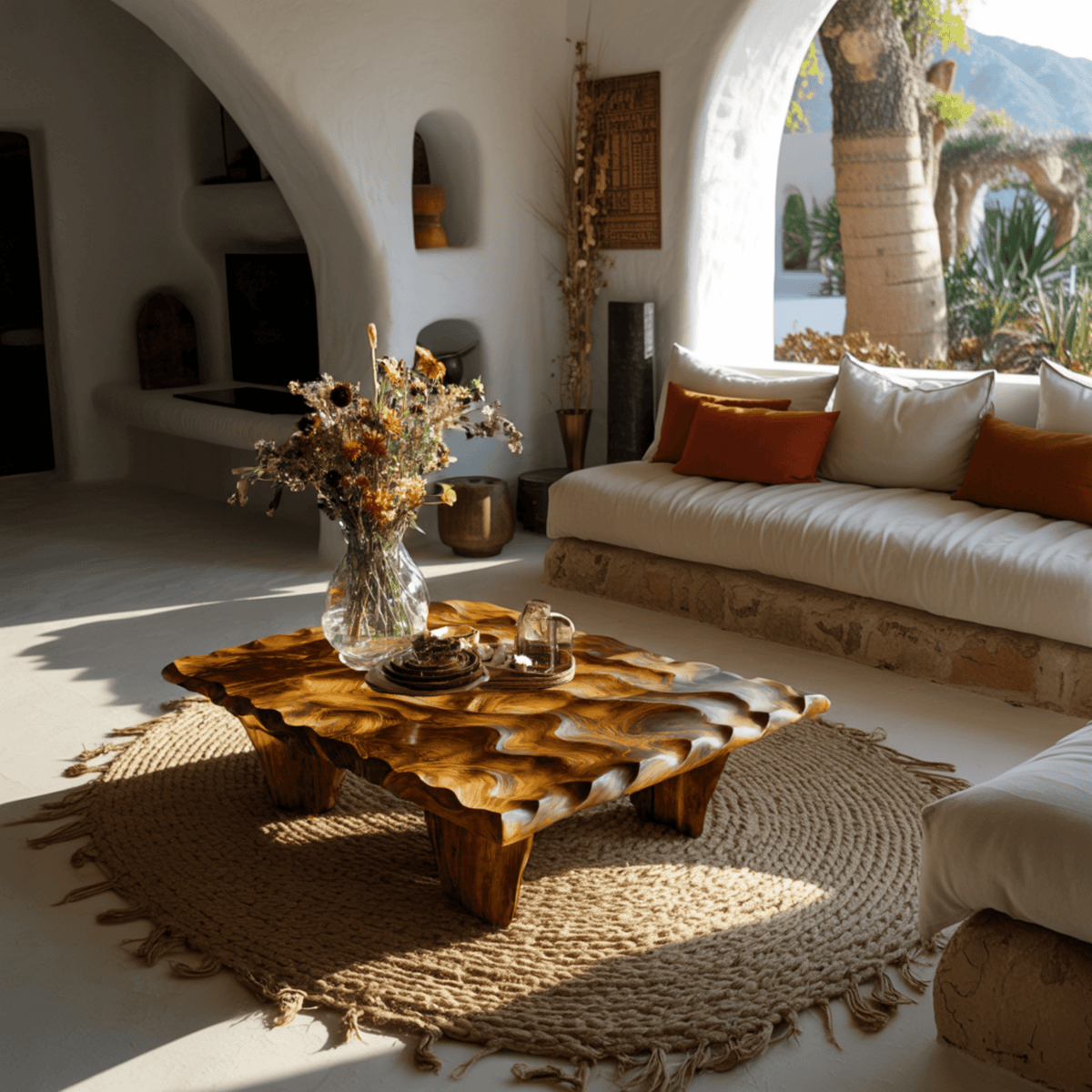 Soren Tide Solid Wood Coffee Table