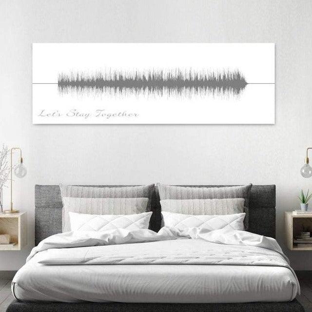 Sound Wave Art Second Anniversary Gift