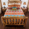 Southwest Sunrise Plush Blanket
