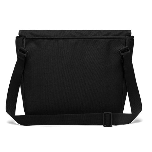 Spacious Black Messenger Bag