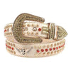 Sparkle Rhinestone Skull & Wings Belt – BRS-139