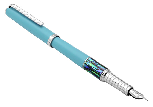 Xezo Speedmaster™ Sky Blue Fine Fountain Pen - Gifts for You 'n Me