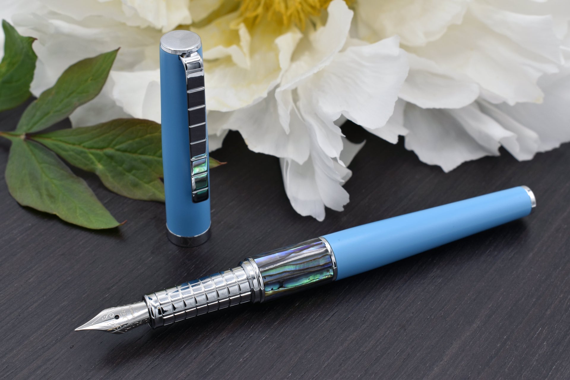 Xezo Speedmaster™ Sky Blue Fine Fountain Pen