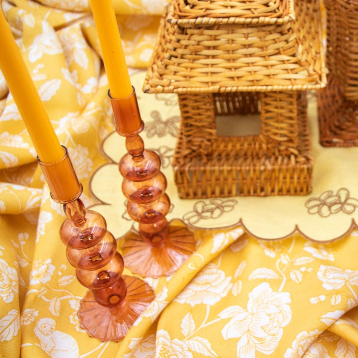 Mustard Spice Extra Tall Taper Candles – Case of 96