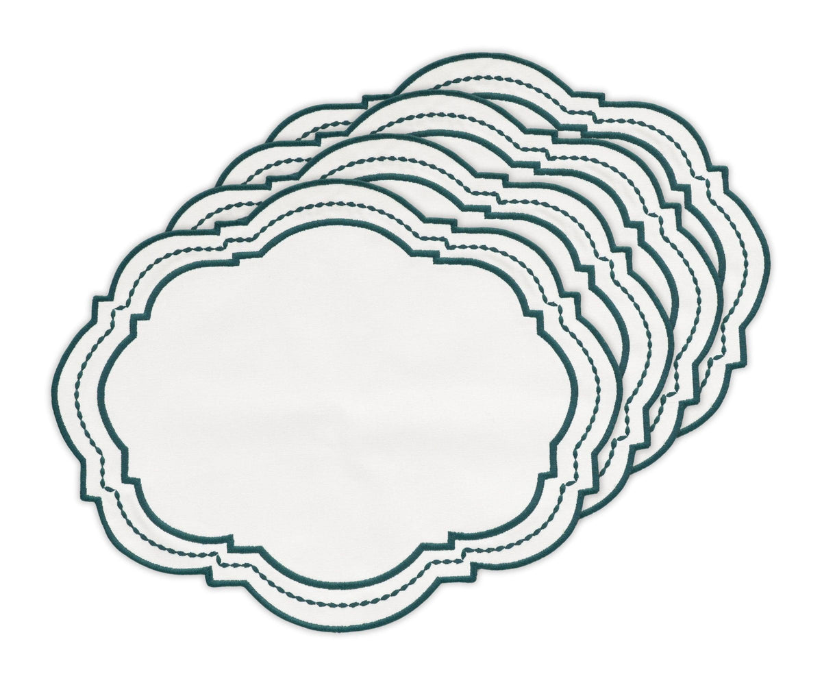 Oval Placemats Set of 4 - Cotton Placemats