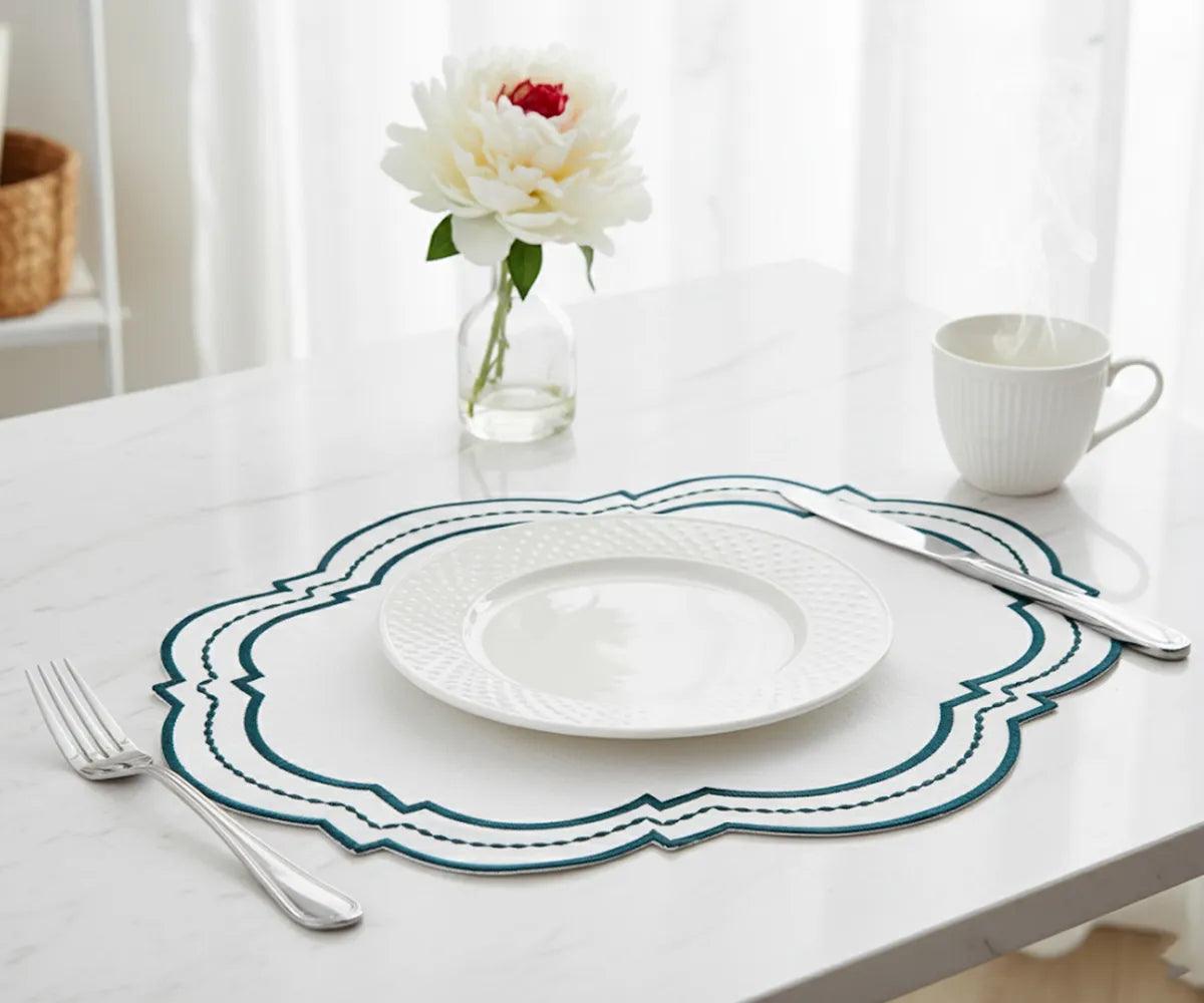 Oval Placemats Set of 4 - Cotton Placemats