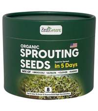 Mixed Sprouting Seeds Organic