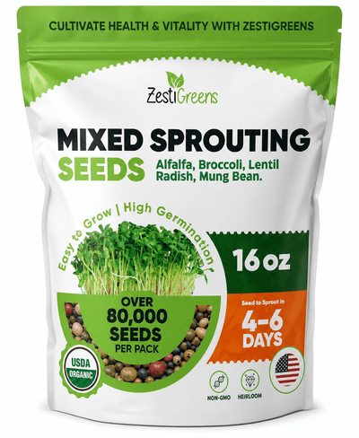 Mixed Sprouting Seeds Organic