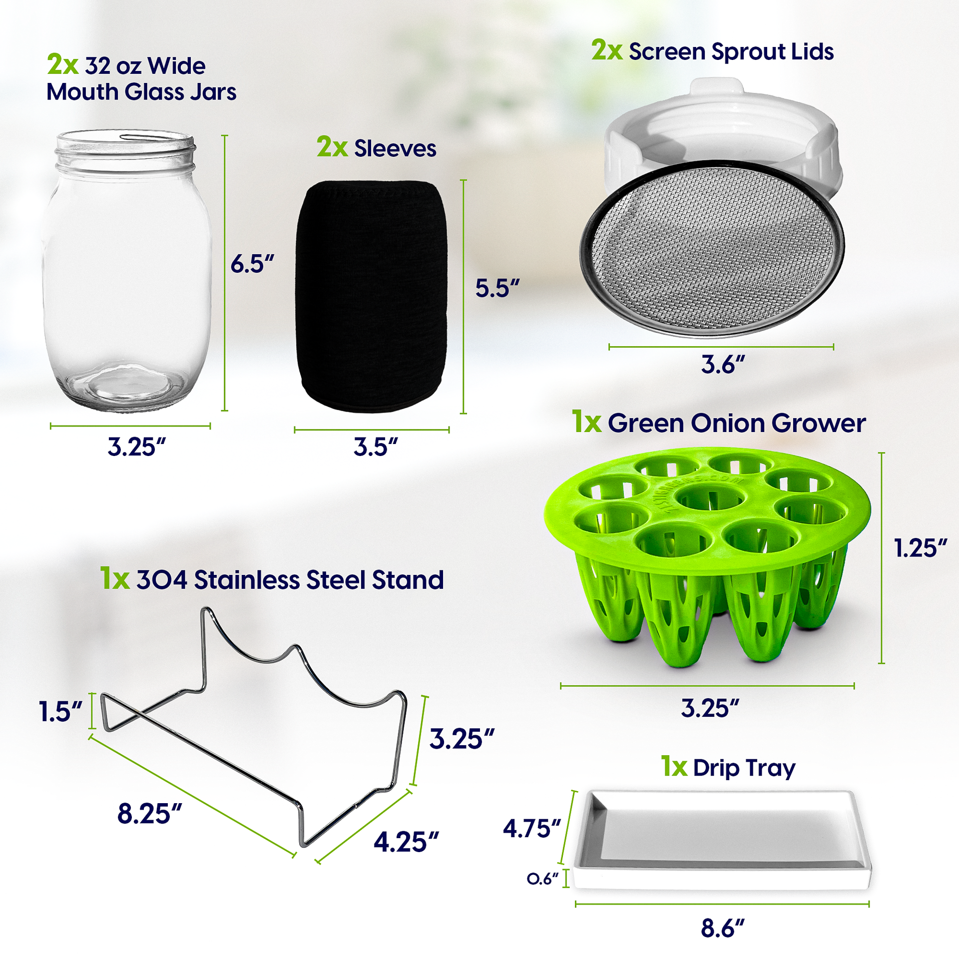 Jar Sprouts Growing Kit
