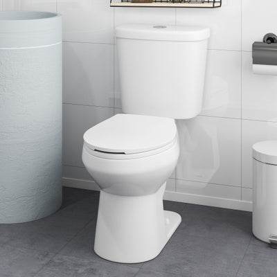 Standard Toilet with 17.5 Inch ADA Comfort Chair Height Seat