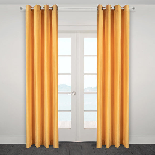 Heavy Velvet Textured Curtains 60