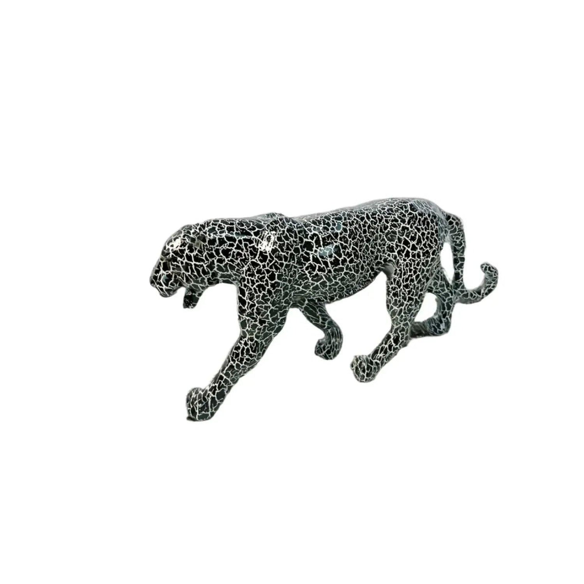 Statue - Geometric Leopard Gold