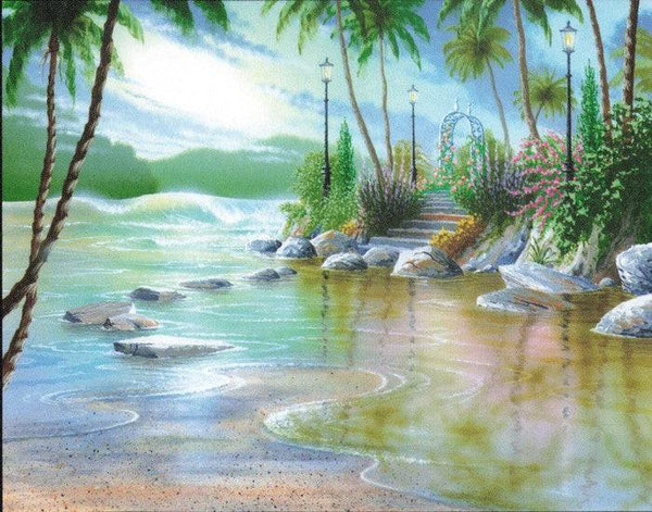 Stepping Stone Path (UNFRAMED) - Gifts for You 'n Me