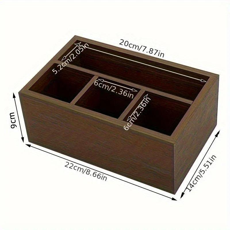 Storage Box - Multifunctional Black Walnut Small
