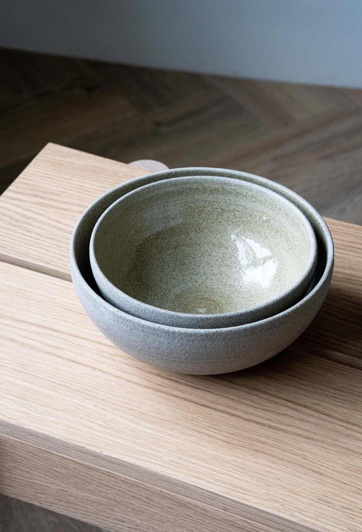 Stoneware Nesting Bowl Set 