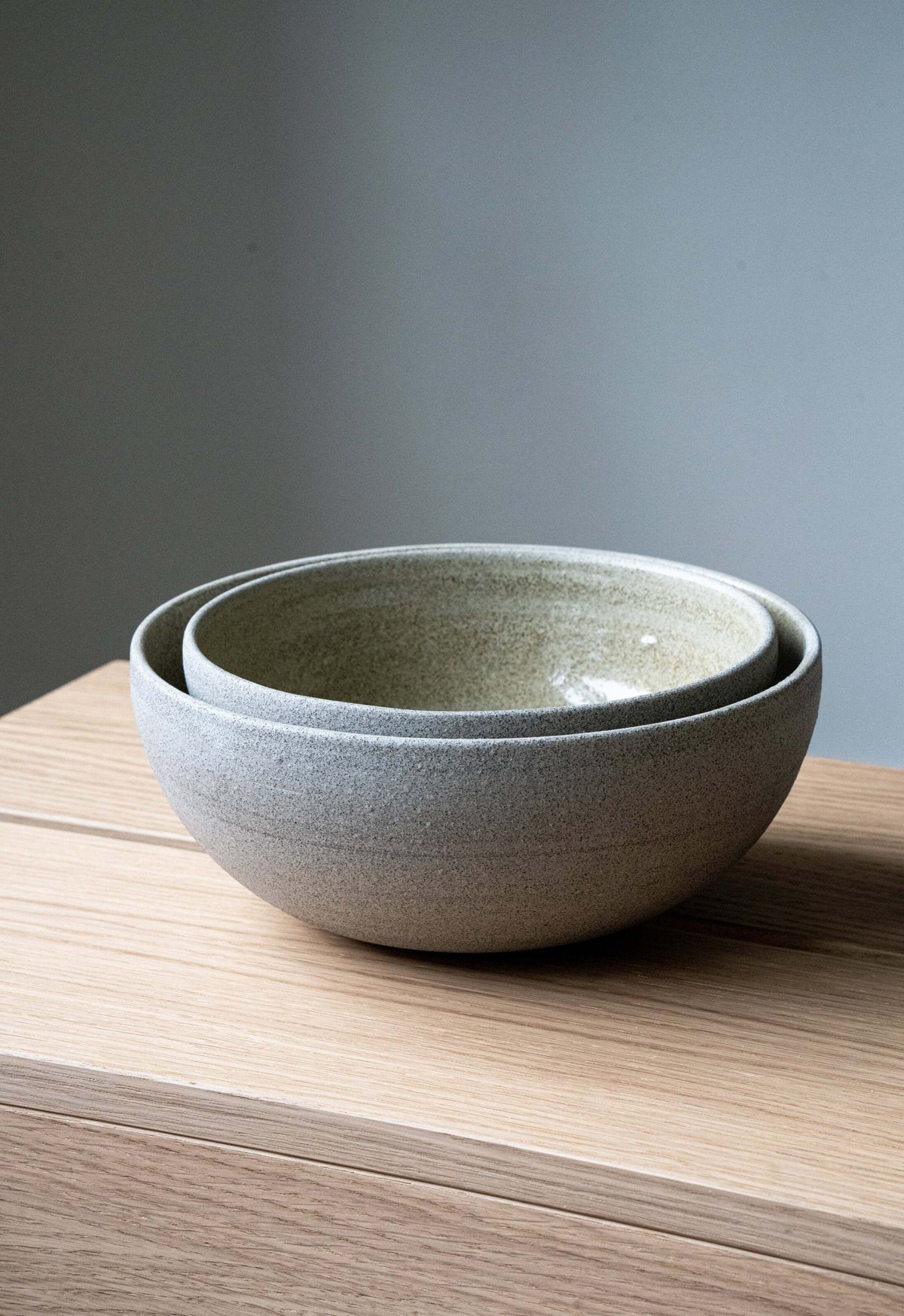 Stoneware Nesting Bowl Set 