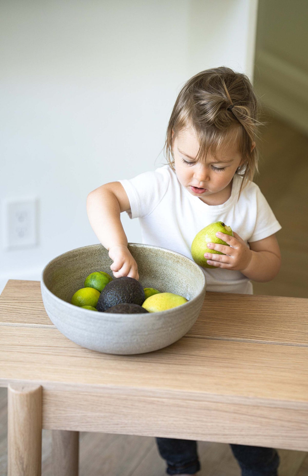 Stoneware Large Fruit Bowl 