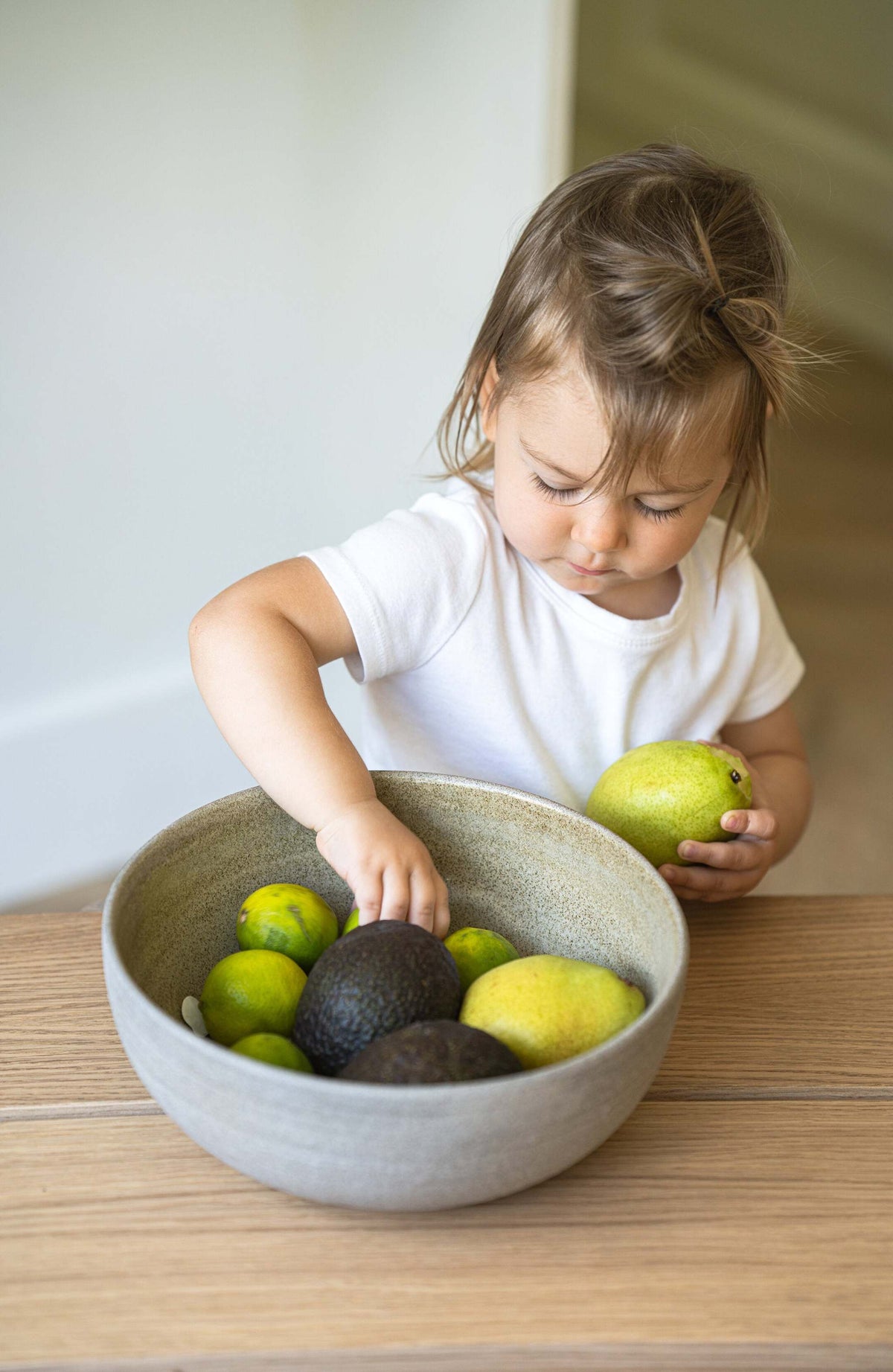 Stoneware Large Fruit Bowl 