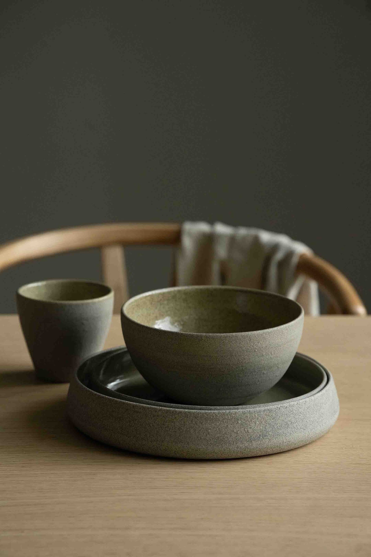 Handmade Stoneware Dinner Set 
