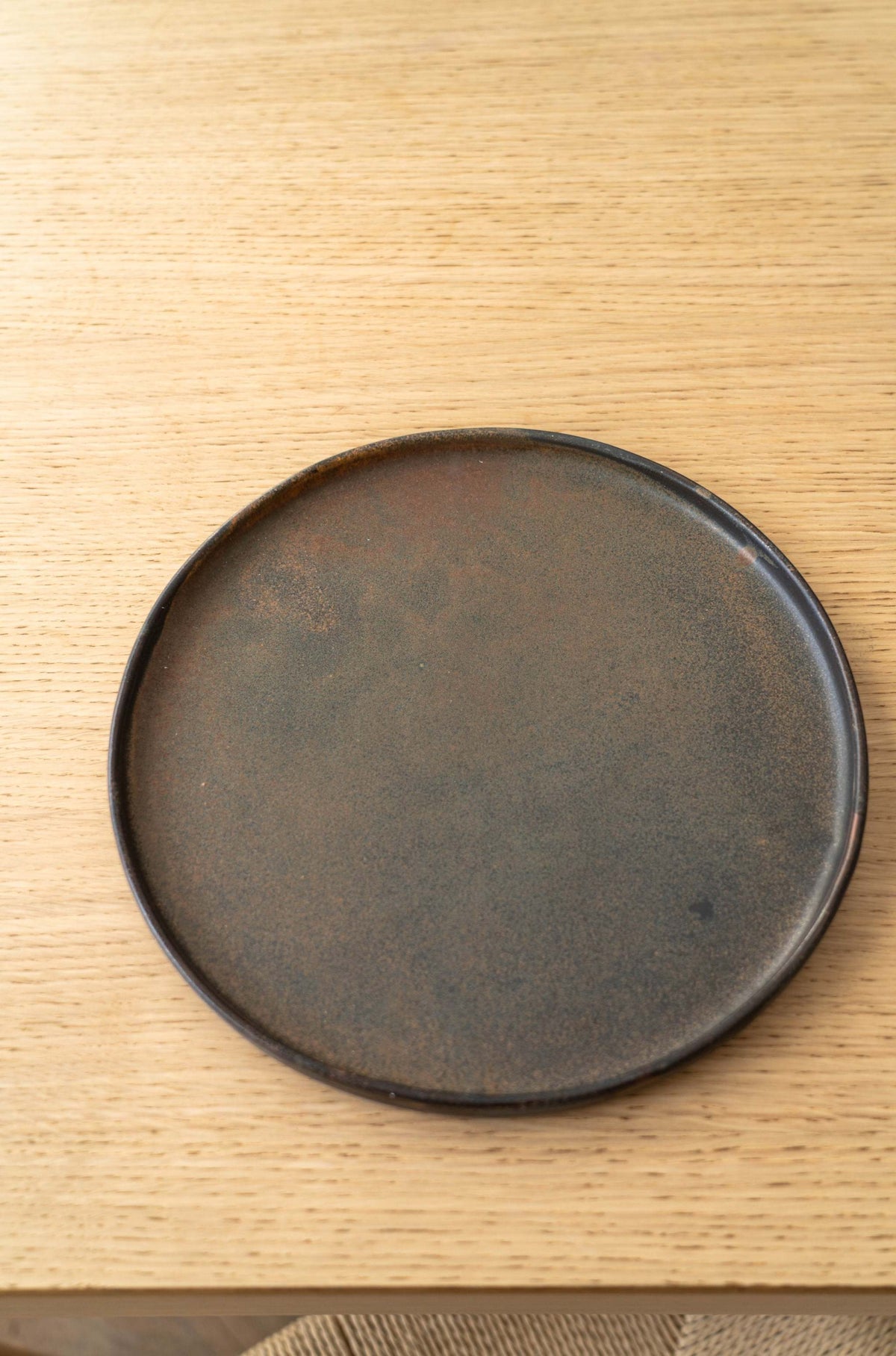 Stoneware Rust Dinner Plates
