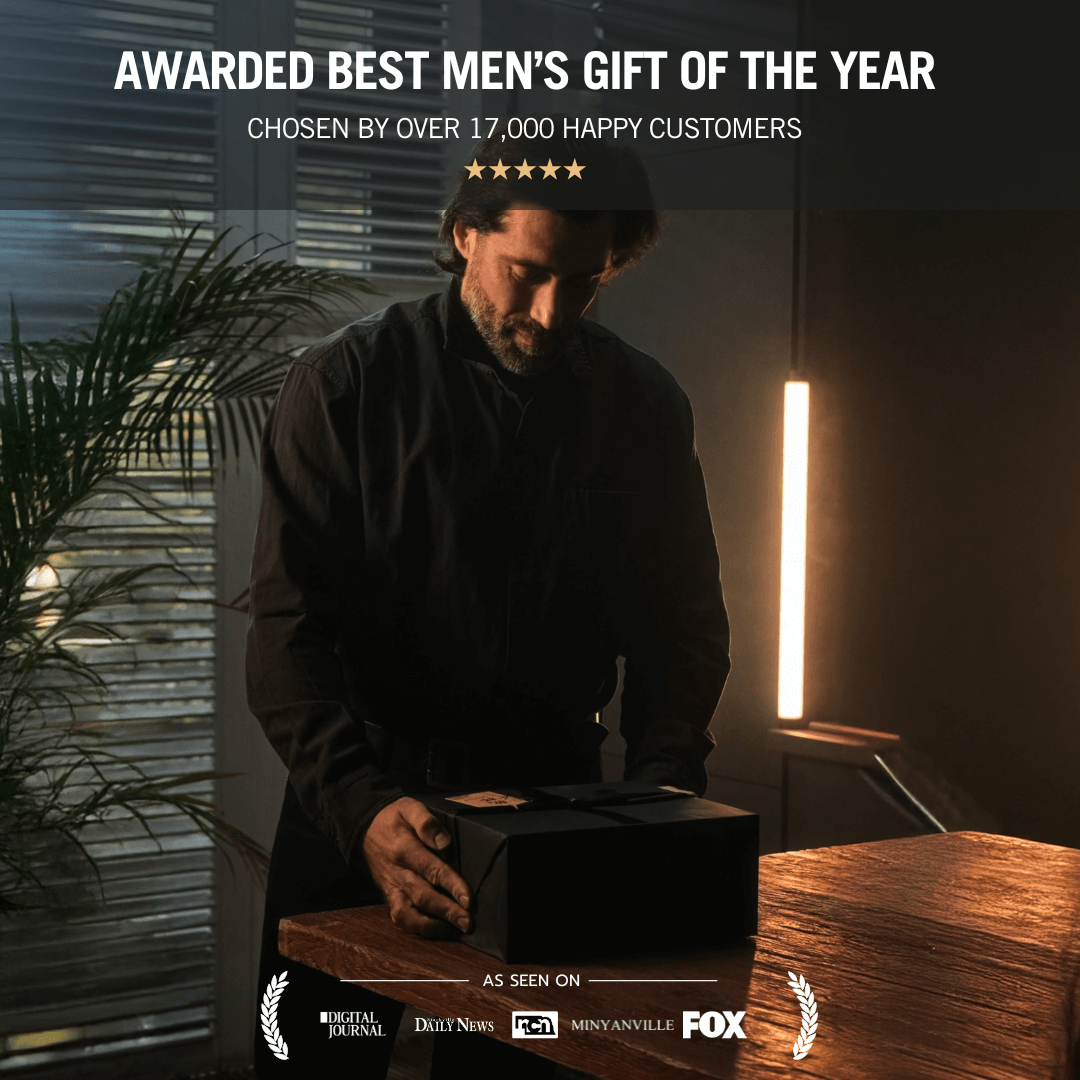 Gold Line Storm Japanese Crystal Whisky Glass TsukiGlass