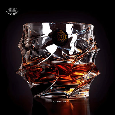 Storm Japanese Crystal Whisky Glass