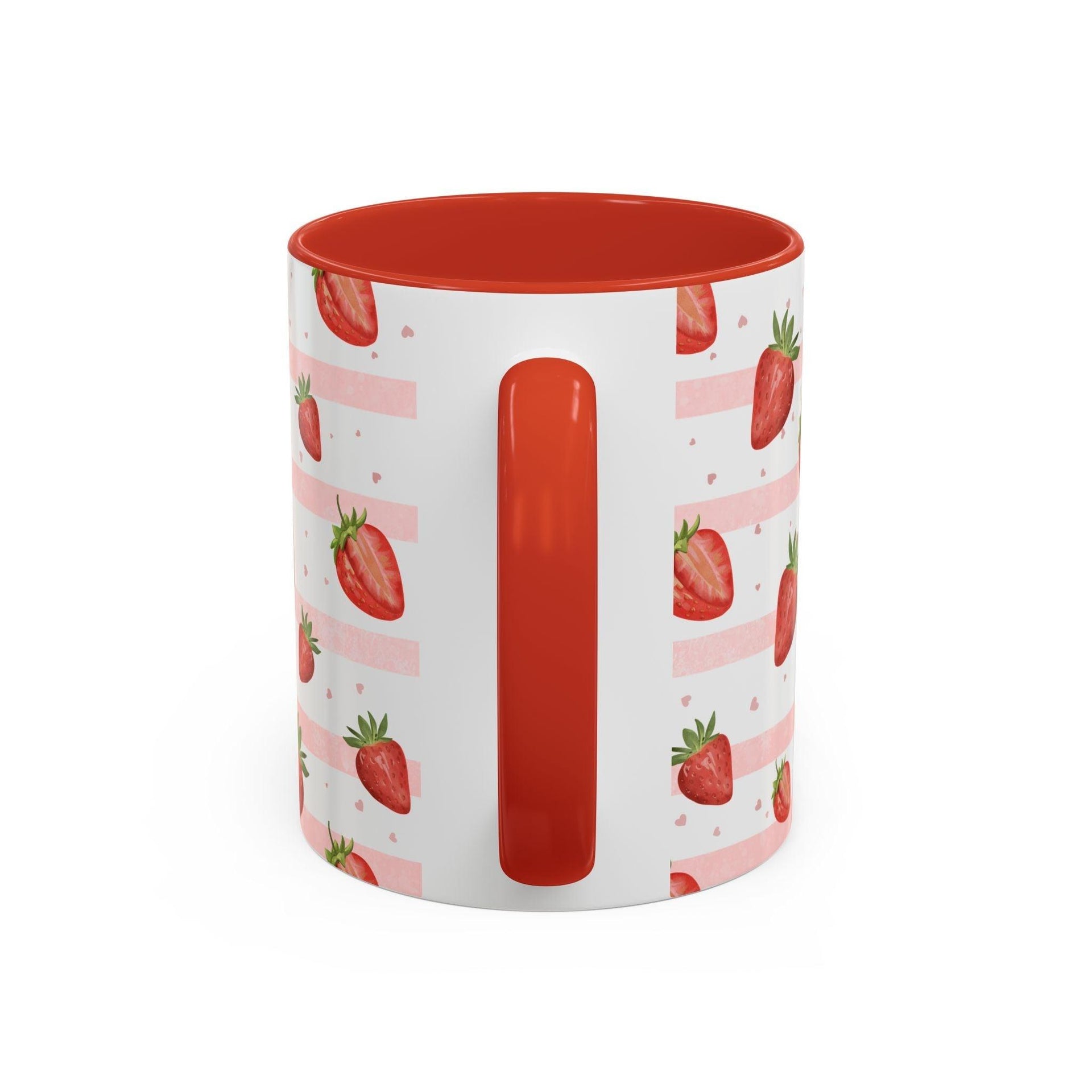 Strawberry Berry Cozy Cottage Style Coffee Mug
