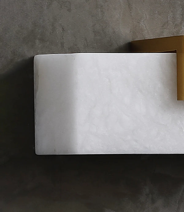 Strip Copper Alabaster Wall Lamp