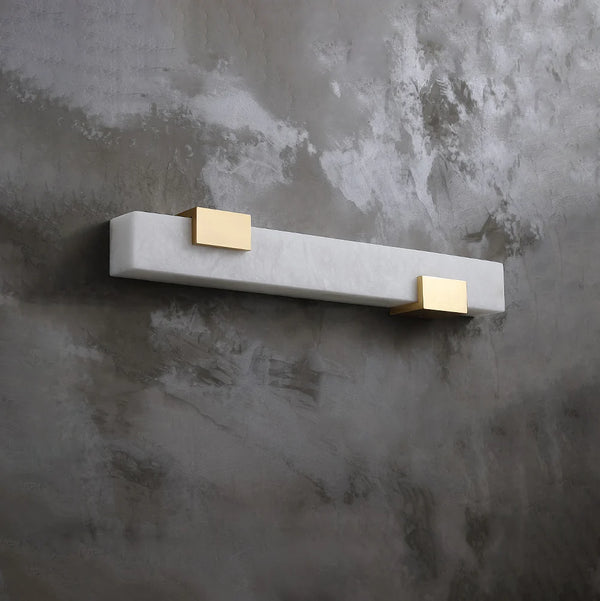 Strip Copper Alabaster Wall Lamp