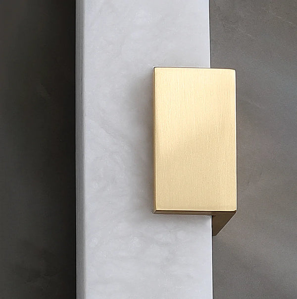 Strip Copper Alabaster Wall Lamp