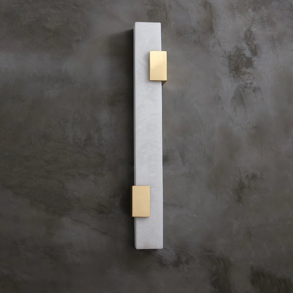 Strip Copper Alabaster Wall Lamp
