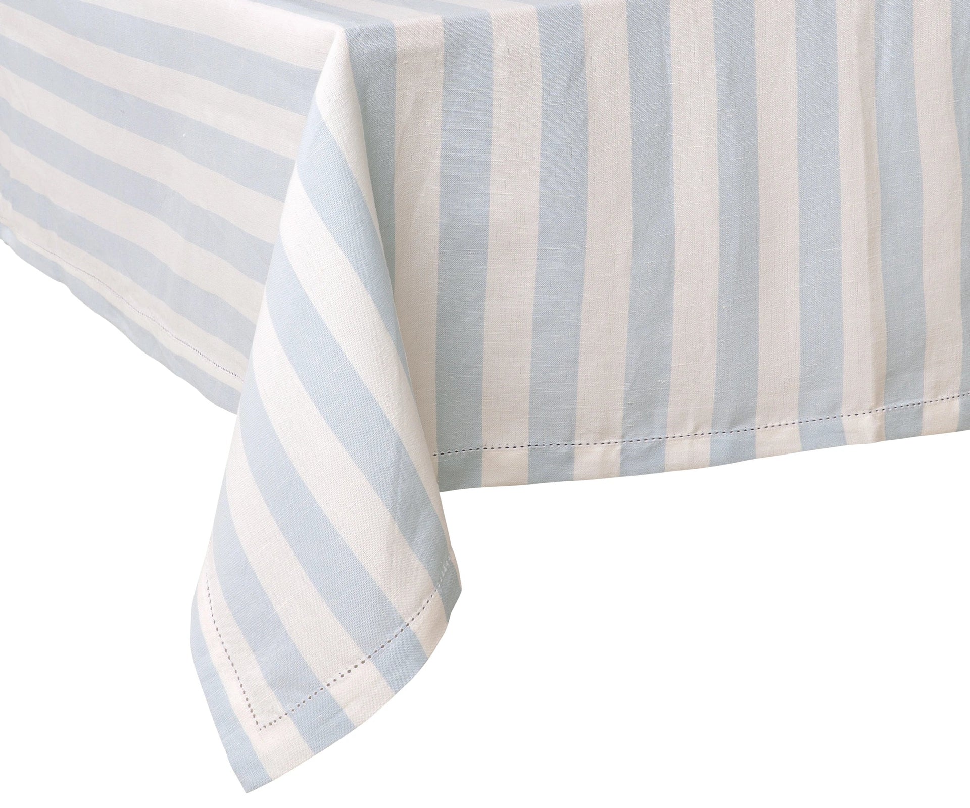 Striped Cotton Linen Tablecloth