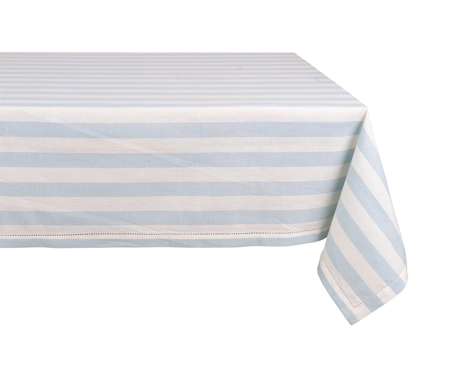 Striped Cotton Linen Tablecloth