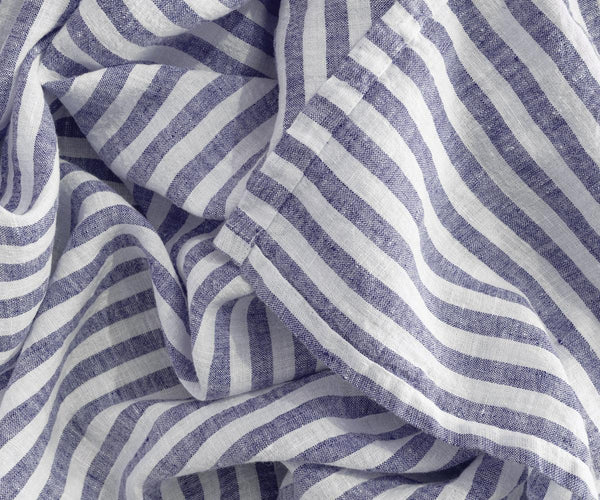 Linen Tablecloth - Rectangle Striped Tablecloths