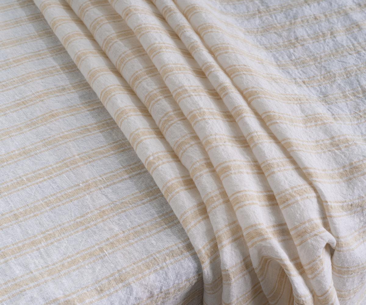 Linen Tablecloth - Striped Tablecloths