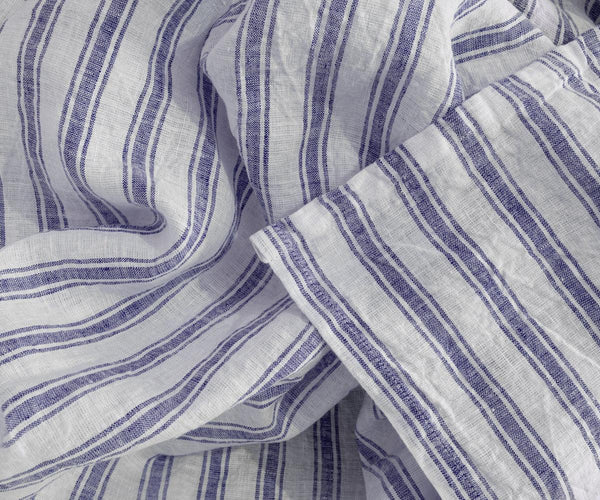 Linen Tablecloth - Striped Tablecloths