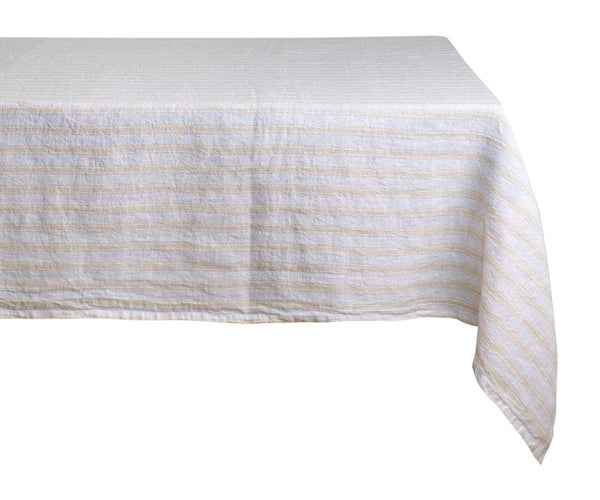 Linen Tablecloth - Striped Tablecloths