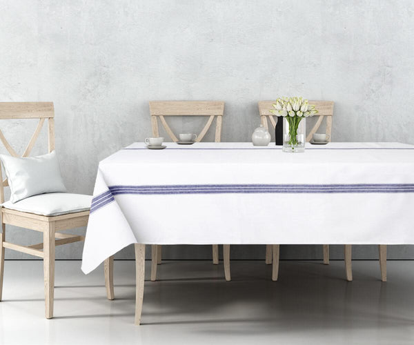 Striped Tablecloths - Classic French Style Table Linen