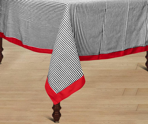 Rectangle Tablecloth - Red Border