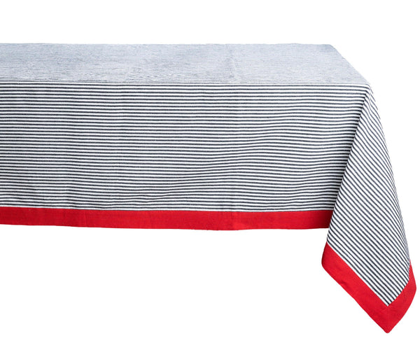 Rectangle Tablecloth - Red Border