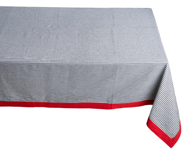 Rectangle Tablecloth - Red Border