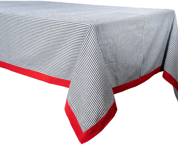 Rectangle Tablecloth - Red Border