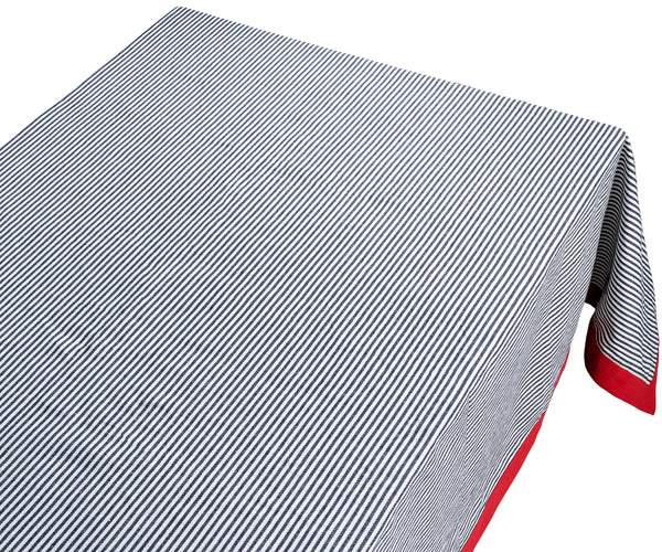 Rectangle Tablecloth - Red Border